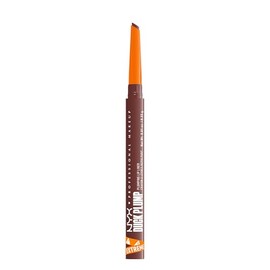 NYX Professional Makeup Duck Plump Liner, Delineador de Labios Voluminizador, 10 Horas de Duración, Infusionado con Jengibre, Tono Dash Of Cocoa