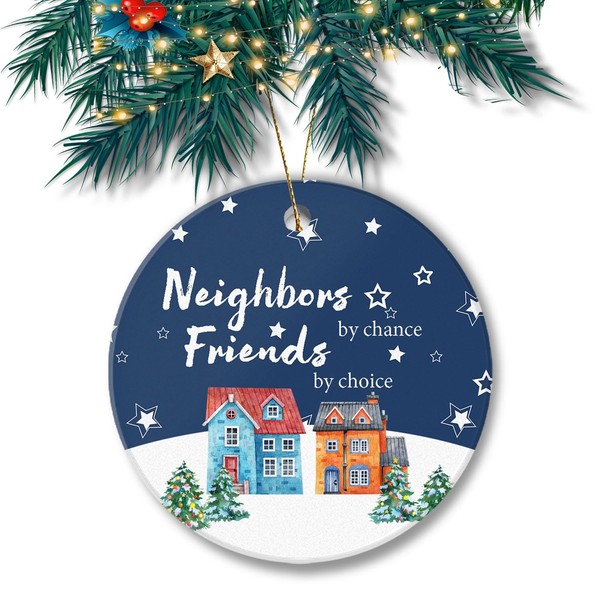 Christmas Ornament 2024 Round Christmas Keepsake Christmas Tree Ornaments 3in