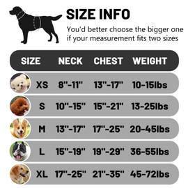 Belababy Soft No Pull Dog Harness X Large, Adjustable Assistance Service Dog Vest with Safety Buckle, Reflective Breathable Outdoor Training Dog Harness（Black）