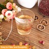 100PCS Tea Filter Bags, Disposable Tea Bags for Loose Leaf