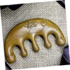 Ipetboom Massage Comb for Scalp Relief Natural Sandalwood Wide Tooth