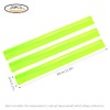 JSMTKJ 20 pieces reflective bands, snap bracelets, reflective snap bracelet,