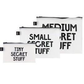 LOQI Snask Secret & Classified Zip Pockets Multicolor S M L Modern Multicolor S M L Modern Multicolor S M L Modern, multicoloured, Modern