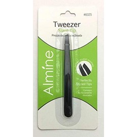 Brand New Almine Slant-Tip Tweezer #6025 For Excellent Shaping