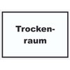 HB-Druck Dry Room Sign with Text Laundry Drying Horizontal A5