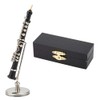 Miniature Oboe Black Music Oboe Musical Instrument Ornament Mini Bassoon