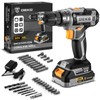 DEKO 20V Cordless Power Drill Set – Compact & Electric