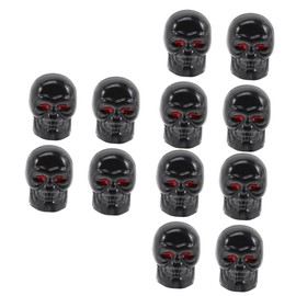 ULTECHNOVO 12pcs Skull Style Tire Valve Stem Caps Corrosion-Resistant for Cars Suvs Trucks Motorcycles for Tire Pressure Valves
