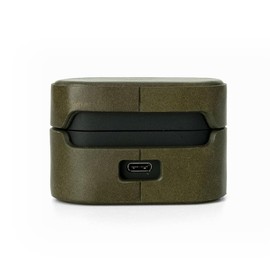 MITER Handcrafted Mudravelli Leather Case for Sony WF-1000XM6, Made in Italy Mudravelli Leather, Scratch Resistant, Made in Korea (WF1000XM6) (Olive Green)
