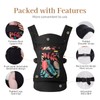 Baby Carrier Newborn to Toddler-Ergonomic,Ideal for Hands-Free Parenting, Enhanced Lumbar