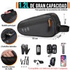 WOTOW Bolsa Triangular para Bicicleta, Bolsa Impermeable Triángulo para Cuadro