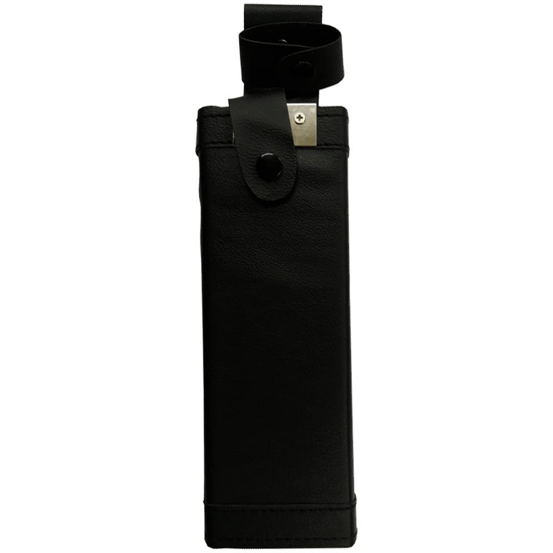 Fujikitsu Sheath for Hatchets with Saya, Black Leather Wrap, 6.5