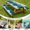 Play Tailor Picnic Table Cover with Bench Covers Camping Essentials