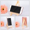 Mini Wooden Easel, 20 Pieces Triangle Easel, Photo Painting, Small