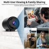 VSTARCAM Tiny WiFi Camera for Home Security 1Pcs, Portable HD