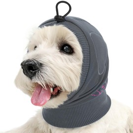 SUNFURA No Shake Ear Wraps for Dogs, Dog Ear Cover with SoundProof Pads