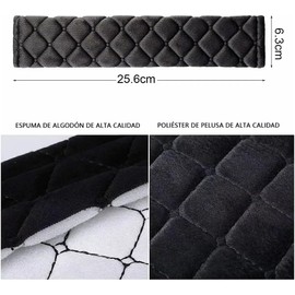 4 piezas Fundas para Cinturón de Seguridad de Coche Almohadillas Cinturón de Seguridad, Cojín de Correa de Coche, Accesorios Coche Aplicar a Automóviles, Camiones, SUV, Mochila