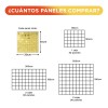 Panel Decorativo 4d Shimmer Decoración Fiesta Evento 30 Pz