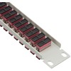 Delock 10 Inch Fibre Optic Patch Panel 12 Port SC