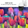Mini 1in WiFi 1080P IP66 18 Lights Pan/Tilt Infrared Dome