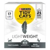 Purina Tidy Cats LightWeight 4-In-1 Strength Multi-Cat, Odor control, Clumping, 99.9