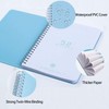 Moseem Weekly Planner Notebook, Undated A5 Planner Notebook Daily Planner