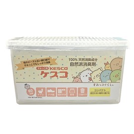 KESCO Deodorizer, Kesco Beads, 4.4 oz (124 g) / 1 - 2 Months, Bio Deodorizer, Standing Type, Refrigerator Deodorizer, Under Sinks, Geta Box