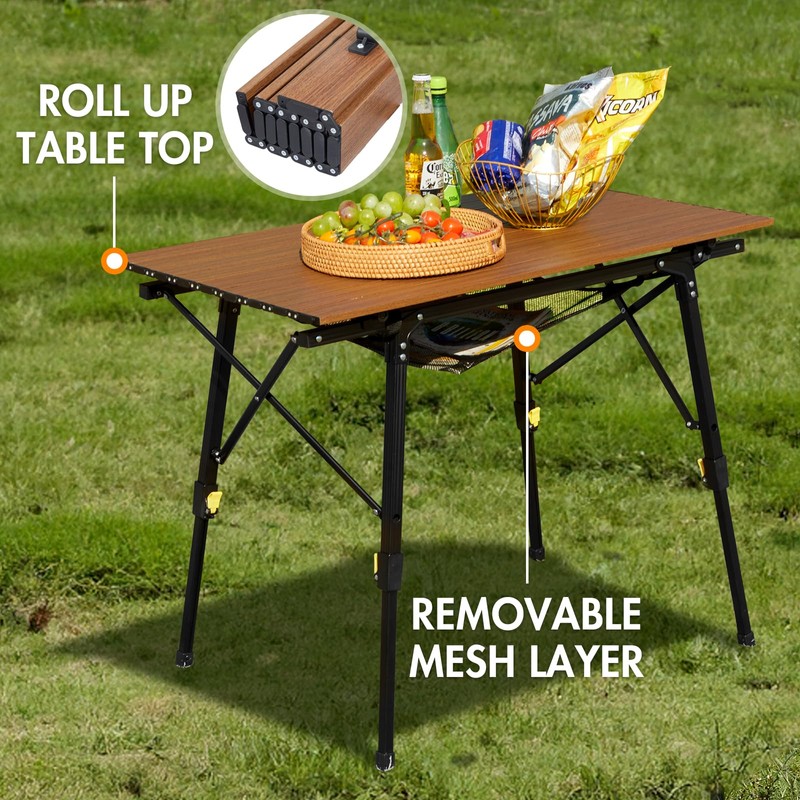 Portal Camping Table Portable Folding Table Ultra Lightweight Folding Camp