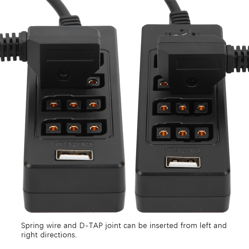 DTAP Male Port to 4 DTAP and 2 DC Female