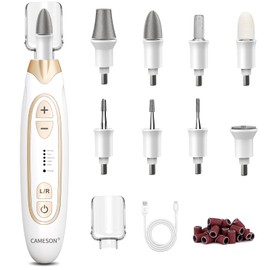 Professional Manicure Pedicure Kit, Cordless Electric Nail File Drill Machine, Toe Nail Filer and Buffer Set, Toenail Grinder for Thick Toenails, Hand Foot Care Tools for Women Men Nails Cuticle Feet