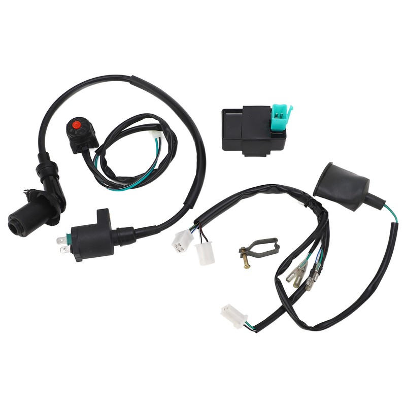 Ignition Coil CDI Wiring Harness with Cut Off Switch Flexible