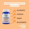 Magnesio 4 Complex HQL Natural 60 caps 500mg. Glicinato, gluconato,