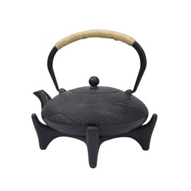 Tea Pot Holder Stand, Iron Teapot Trivet Stand - Iron Trivet Teapot Stand, Japanese Tea Pot Kettle Iron Trivet for Japanese Cast Iron Teapot, Cast Iron Pots, Cast Iron Tea Kettle (L)