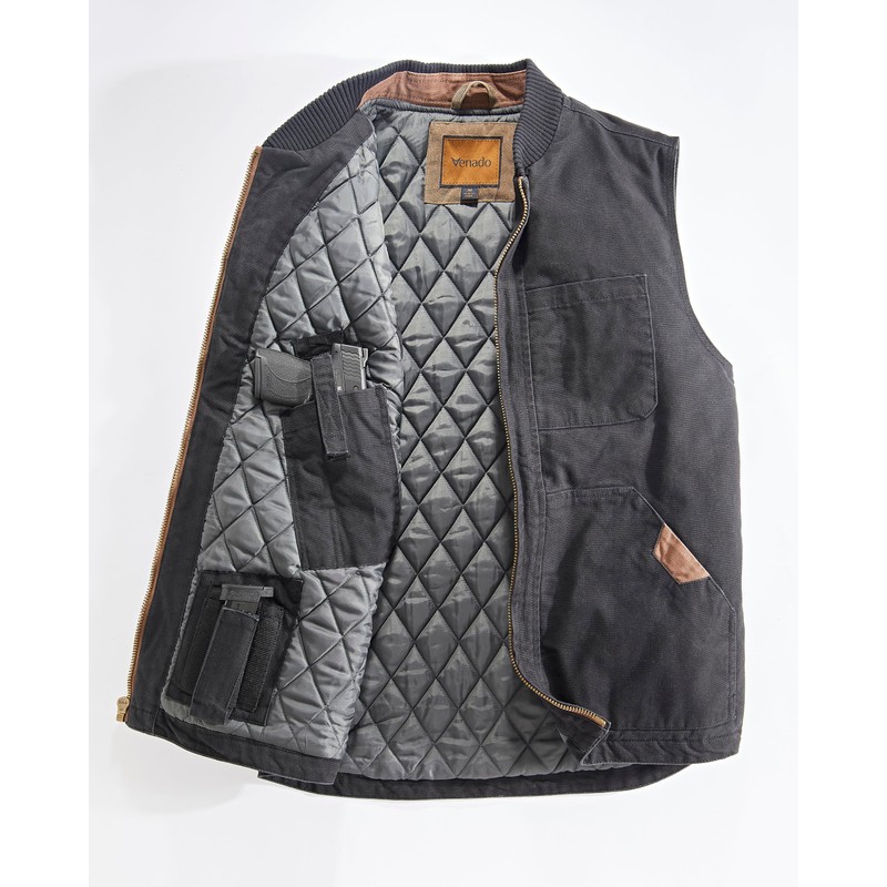 Venado Concealed Carry Vest for Men - Built-in Left and