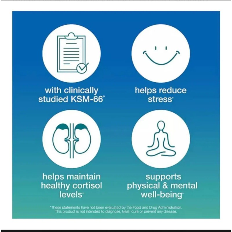 Youtheory Ashwagandha 1000mg Ksm-66 180 Cápsulas Original Sin Sabor