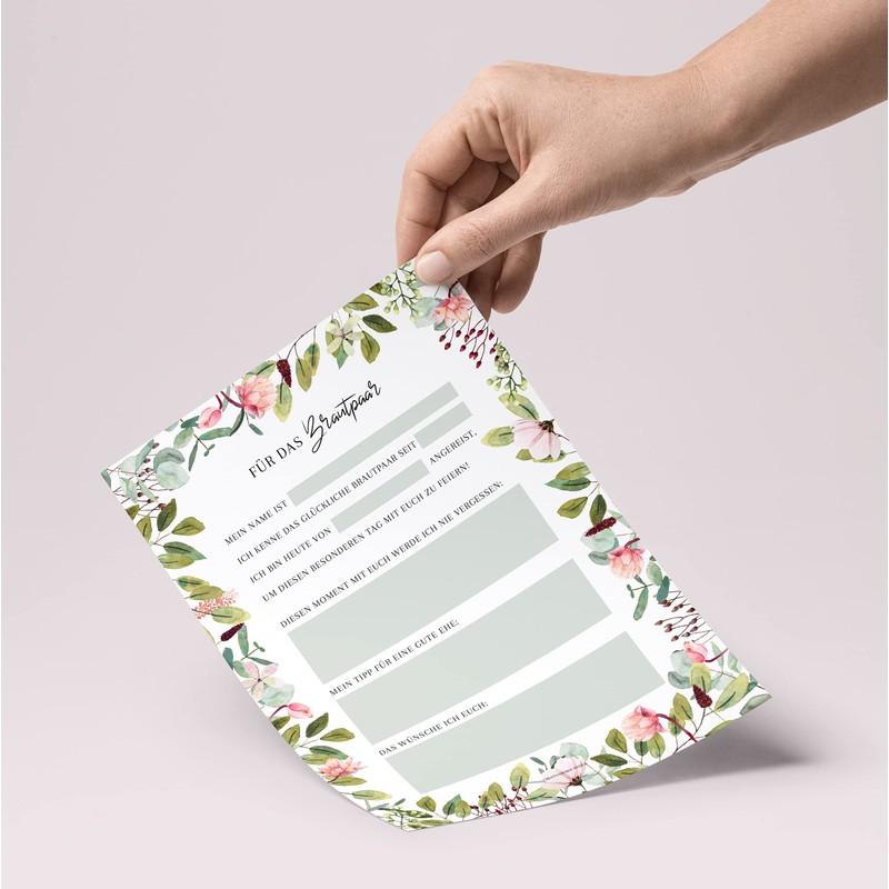 CreativeRobin Wedding Wishes for the Bride and Groom, Wedding Game