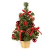 30cm Red Dressed Christmas Tree