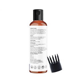 Bio Mystery Rosemary Oil For Hair Growth Infused With Biotin, Argan Vit-E With Jojoba & Castor | Scalp Stimulator Hair Growth Oil 200ml/6.8 Oz