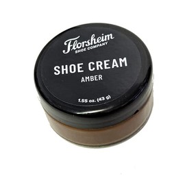 Florsheim mens Florsheim Cream, Amber Shoe Care Product, Amber, 1.55oz US