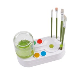 NELAPARO Limpiador de Pinceles de Pintura, Suministros de Arte, Limpiador de Pinceles de Pintura para Artista, Enjuague de Pinceles de Pintura para, Acuarela y Pinturas a Base de Agua