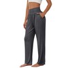 Neer 3 Pcs Women's Wide Leg Yoga Pant Comfy Loose