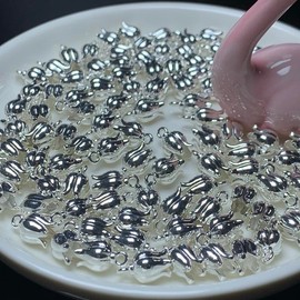 K Section Crystal Beads DIY Bracelet Charm ＆ Spacer ＆ Connector（ one pack per category） - Crystal Type: K62 (15 pcs per pack)