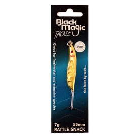 Black Magic Rattle Snack Lure Gold 7g