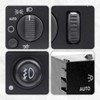 Headlight Switch & Cargo and Fog Lamp Switch Replacement for
