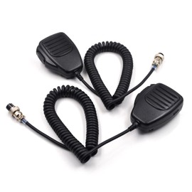 (2-Pack) HM-36 8-pin Handheld Speaker Mic Microphone for ICOM IC-718 IC-756 IC-735 IC-751 IC-7200 IC-7410 IC-7600 IC-7700 IC-7800 IC-9100 SM-8 SM-10 HM-11 HM-12 Mobile Transceiver Vehicle Radio