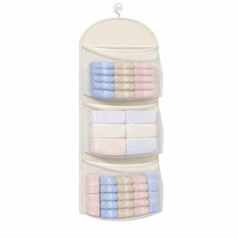 3-Tier Hanging Organizer for Underwear & Socks – Non-Woven Fabric