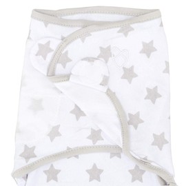 Summer Infant - Swaddleme SM 1PK Gray Star Cotton Original