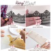 FUNSHOWCASE Large Pre-Made Ready to Use Edible Cake Lace Lattice