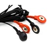 Leads for TENS/EMS Machines 2.5mm Connection 4-Stud Connectors 1 Pair