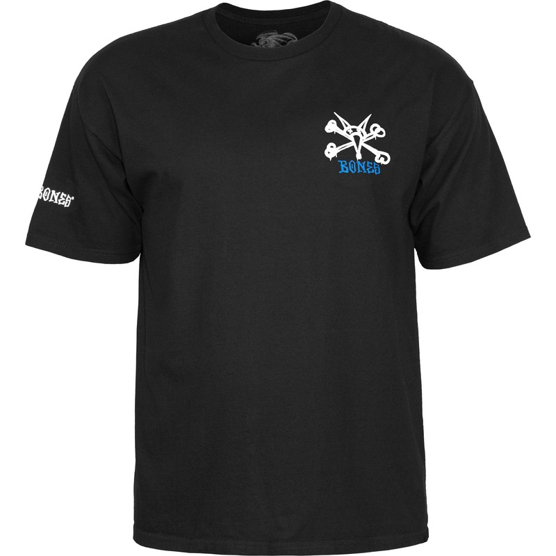 Powell Peralta Rat Bones T-Shirt, Black, Double XL
